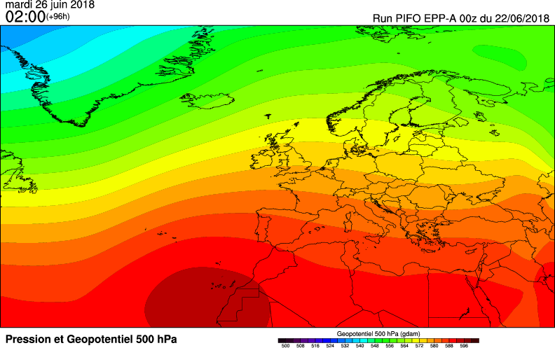 Modele barotrope en grille A filtré.