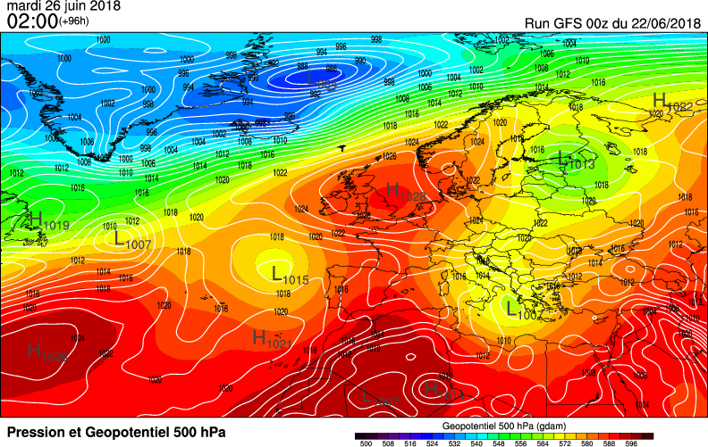 La solution obtenue par GFS